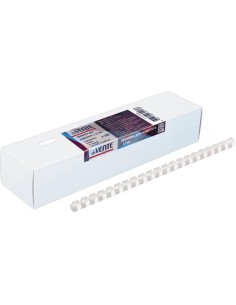 Köitespiraal deVENTE 12mm, plastik, valge