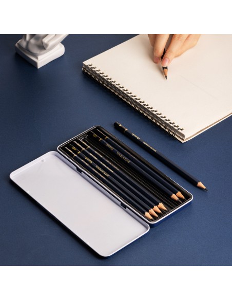 Sketching Pencil 8 pcs (2H, H, HB, B, 2B, 4B, 6B, 8B) ASST.