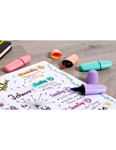 Tekstimarker EberhardFaber mini pastell 6-värvi 2
