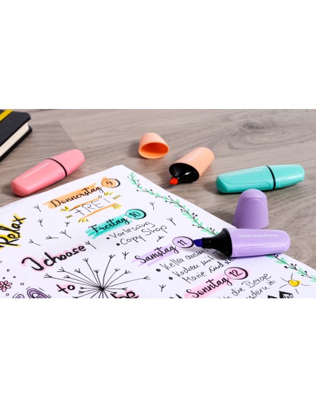 Tekstimarker EberhardFaber mini pastell 6-värvi