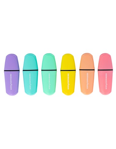 Mini Highlighter pastel box of 6