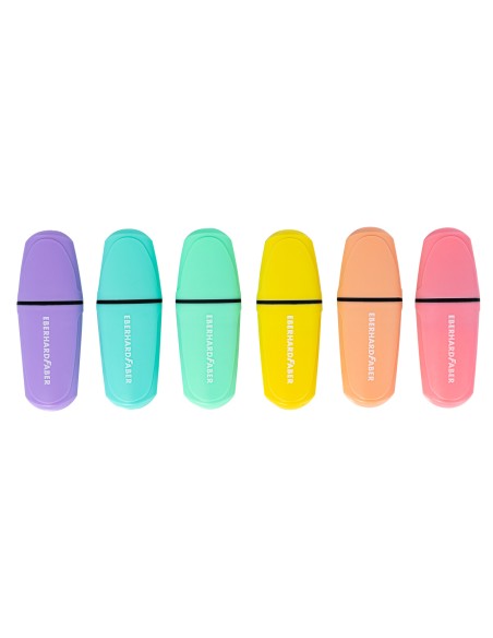 Tekstimarker EberhardFaber mini pastell 6-värvi