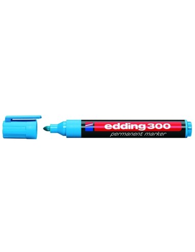 Permanentne marker Edding 300 A8 Helesinine, 1,5-3mm