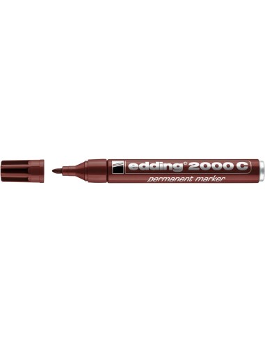 edding 2000 C permanent marker brown