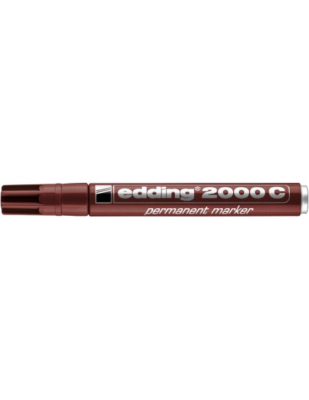 Permanentne marker Edding 2000C 1,5-3mm, ümar ots, pruun