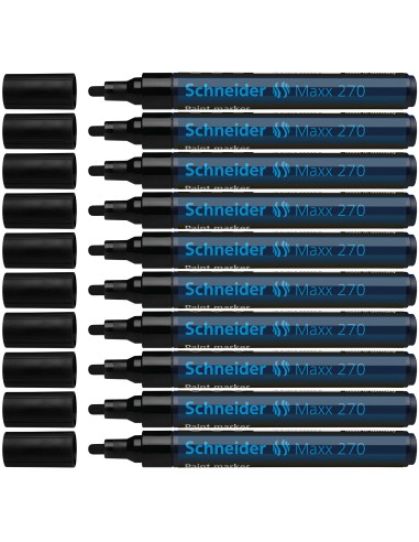 Permanent Marker Schneider Paint 270 black (O)