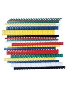 *Binding comb Forpus 6mm, plastic, red