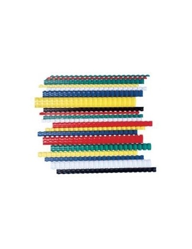 *Köitespiraal Forpus 6mm, plastik, punane 1tk