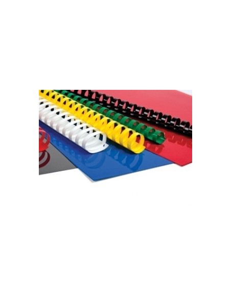 Köitespiraal Forpus 8mm, plastik, punane