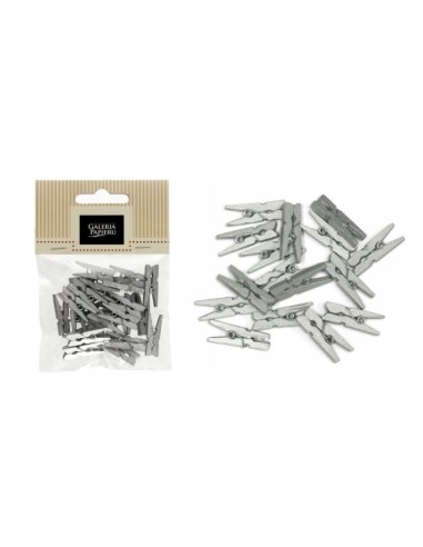 Pesupulgad Argo 25mm hõbedased 25tk pakis