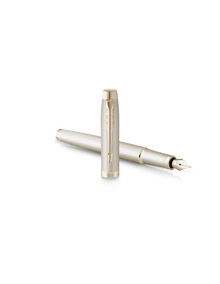 Parker Im Professionals Monochrome Champaigne Fountain  Pen  -  F