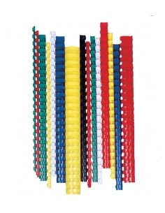 *Binding comb 12mm, plastic, blue