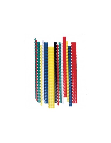 Köitespiraal 12mm, plastik, sinine