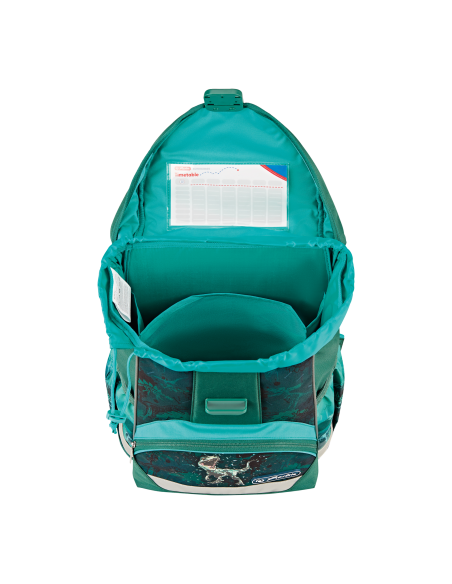 schoolbag UltraLight empty Green Rex