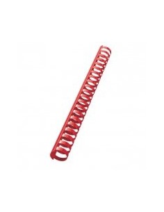 *Binding comb 14mm, plastic, red