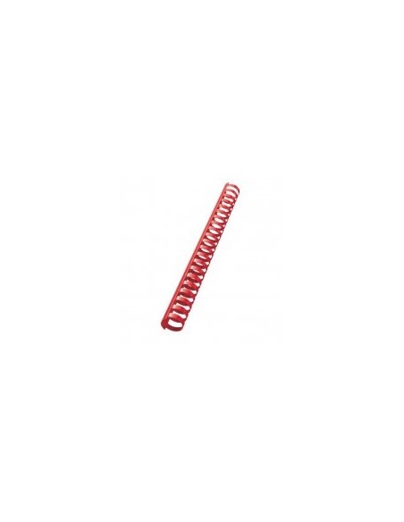 *Binding comb 14mm, plastic, red