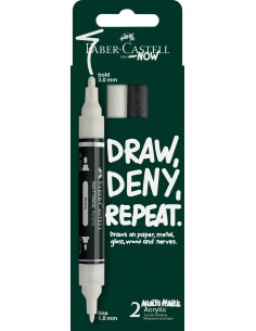 Acrylic Marker multimark SP Set 2 b_w
