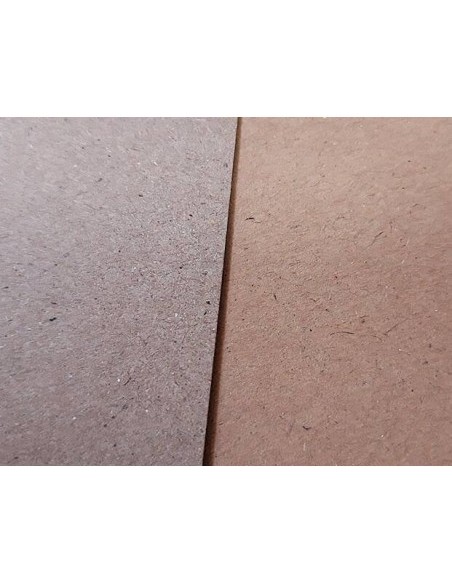 Decorative card paper A4 Kraft dark beige 100pcs 270g/m2