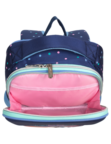 School Backpack deVENTE "Happy Pinguin", Hard Shell, 37x28x14 cm, 14 L, 800 g