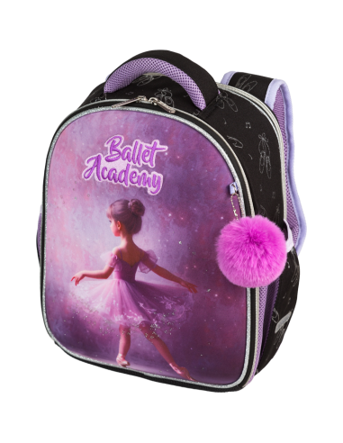 Koolikott deVENTE "Ballet Academy", kõva kest, 35x27x13 cm, 14 L, 800 g