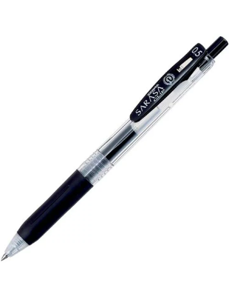 Geelpliiats Zebra Sarasa Clip 0.5mm, must