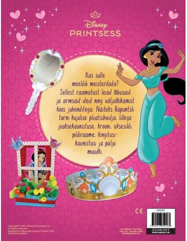 Disney Printsess. Meisterdamisraamat