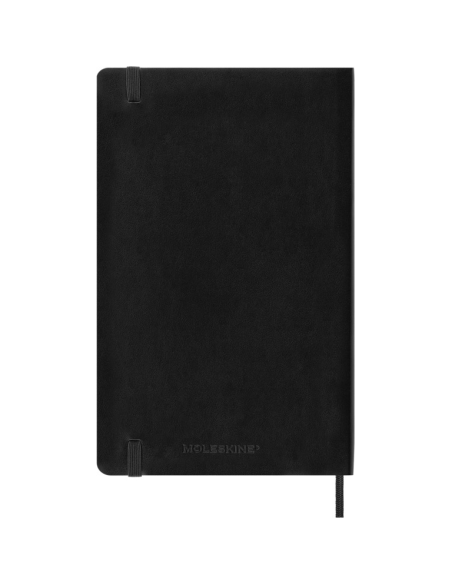 Kalendermärkmik Moleskine 2026 13x21cm, päev, pehmed kaaned, must