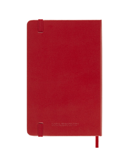 Kalendermärkmik Moleskine 2026 9x14cm, nädal, kõvad kaaned, punane