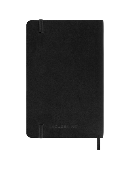 Kalendermärkmik Moleskine 2026 9x14cm, nädal, pehmed kaaned, must