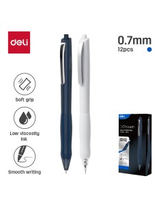 Pastapliiats DELI Xtream Smooth 0.7mm, sinine
