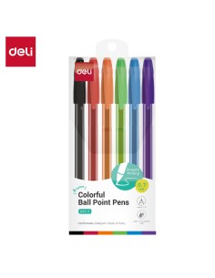 Pastapliiats DELI 0.7mm 6-värvi