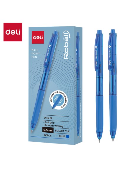 Pastapliiats Deli Roball 0.5mm sinine