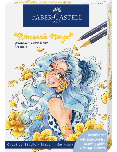 Visandimarker Faber-Castell Gofa Romantic Manga 1