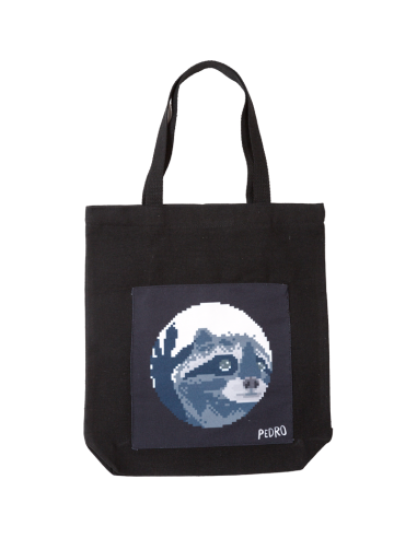 Tote Bag deVENTE "Pedro Raccoon" 34x43.5x8 cm