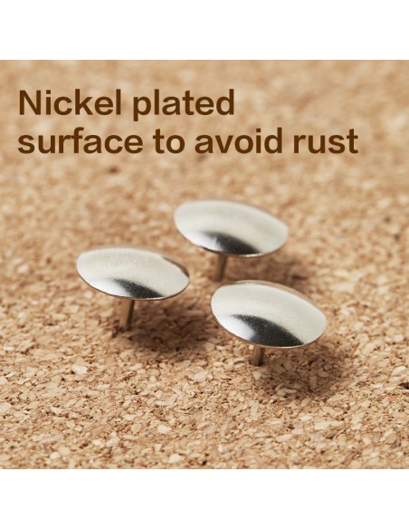 Thumb Tack 10mm SILVERY