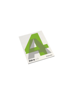 Glued pad A4 Ruled 60g/100 sheets