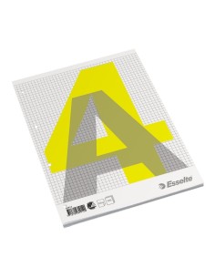 Kirjaplokk Esselte A4/100l, 5x5ruut liimköide ülal