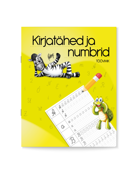 Töövihik Kirjatähed ja numbrid College 165x205/10L