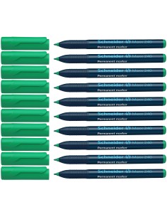 *Permanent Marker Schneider 240, bullet tip, green 2