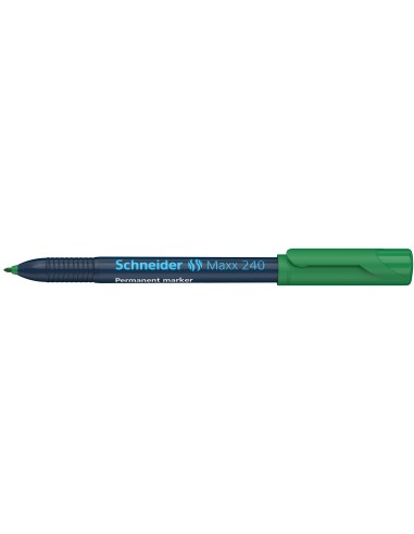 Permanentne marker Schneider 240 1-2mm ümar ots, roheline