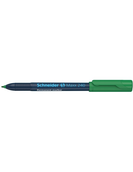 Permanentne marker Schneider 240 1-2mm ümar ots, roheline