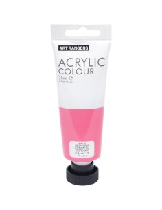 75ml acrylic paint in sing tube craft quality-Neon Pink