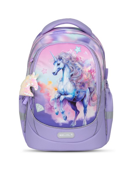 Ergonomic Schoolbag Belmil 338-87/A Bright Rainbow Unicorn