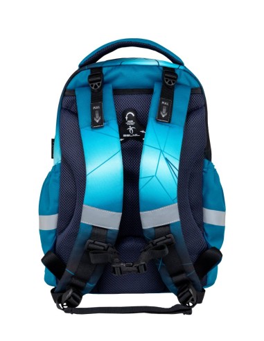 Schoolbag Belmil 338-87/A Fire Football Ergonomic