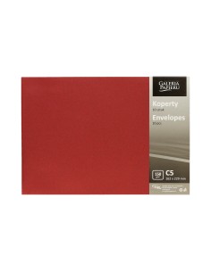 Ümbrik C5 (162x229mm) Pearl red 150 g/m2 10 tk/pk D