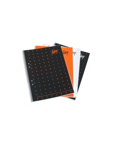 *Spiraalplokk College Supreme A5/40L 7x7ruut, spiraal küljel