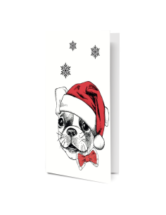 Õnnitluskaart Bulldog jõul