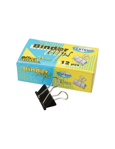 Binder clips Centrum 25mm