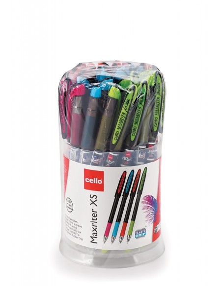 Pastapliiats Cello Maxriter XS toonitud korpus, assortii, sinine