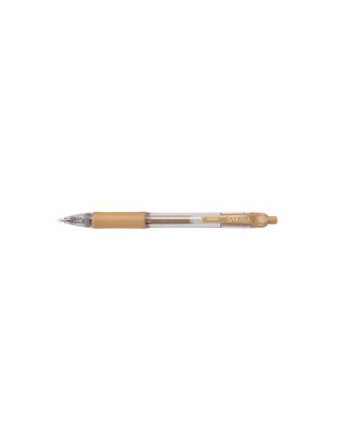 **Geelpliiats Zebra Sarasa Gel 1,0mm, pronks